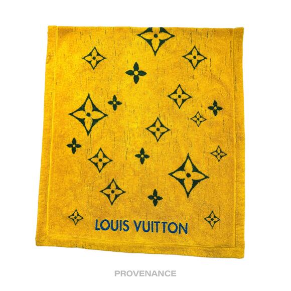🔴 Louis Vuitton Beach Towel - BRAZIL 500 ANOS Monogram - Picture 3 of 12
